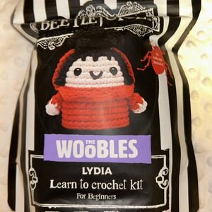 The Woobles Crochet‎ Kit Beetlejuice Lydia